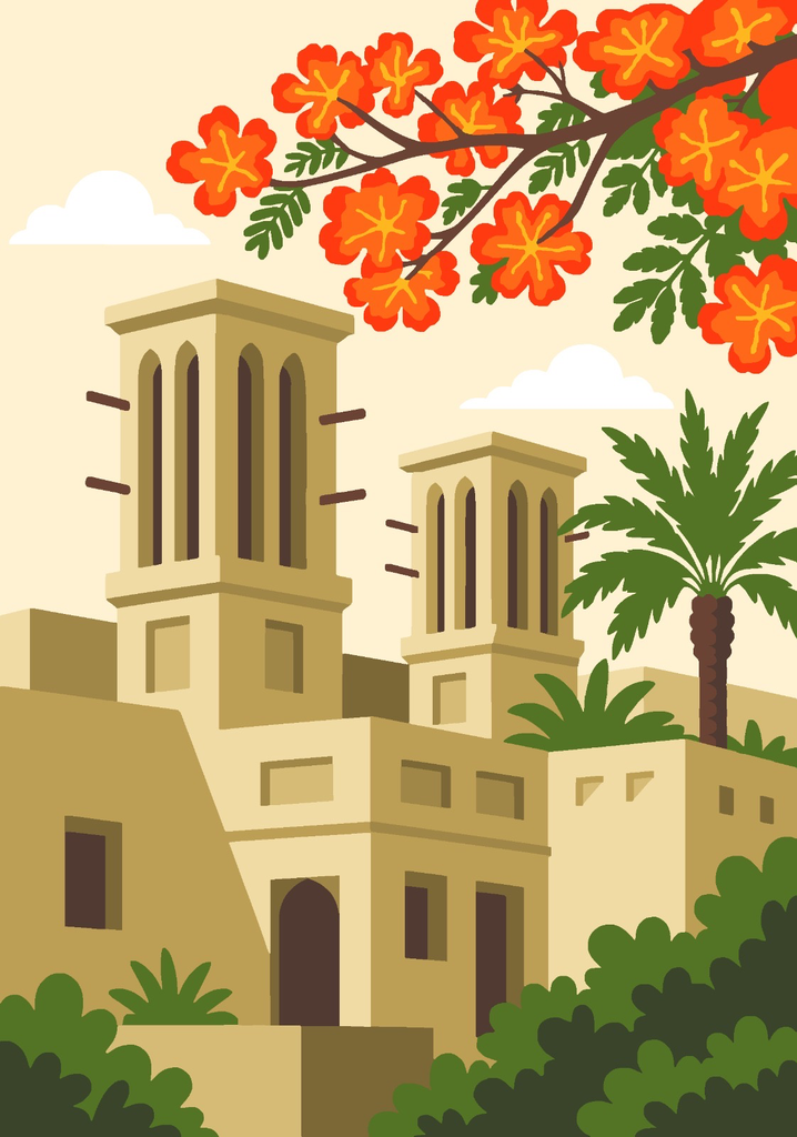 Paint by Numbers – Flame Tree Season No. 05 (Without frame)