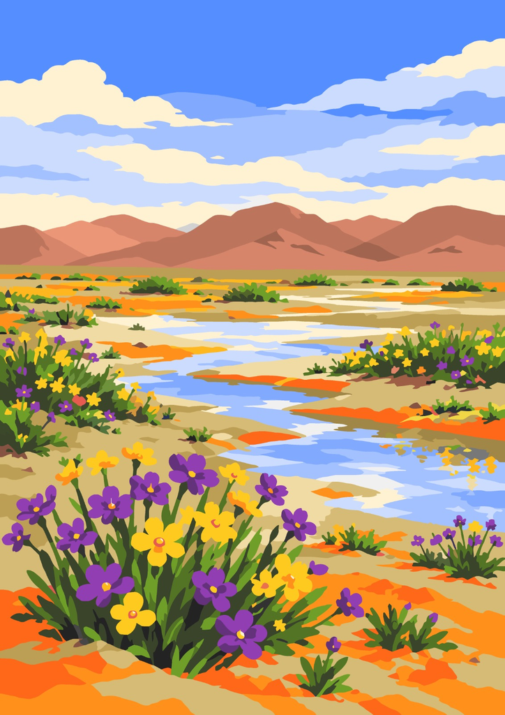 Paint by Numbers – UAE Natures & Landscapes